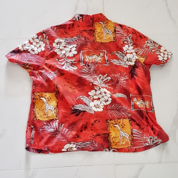 ELCC Tropical Button Down Shirt - Picture 3 of 3